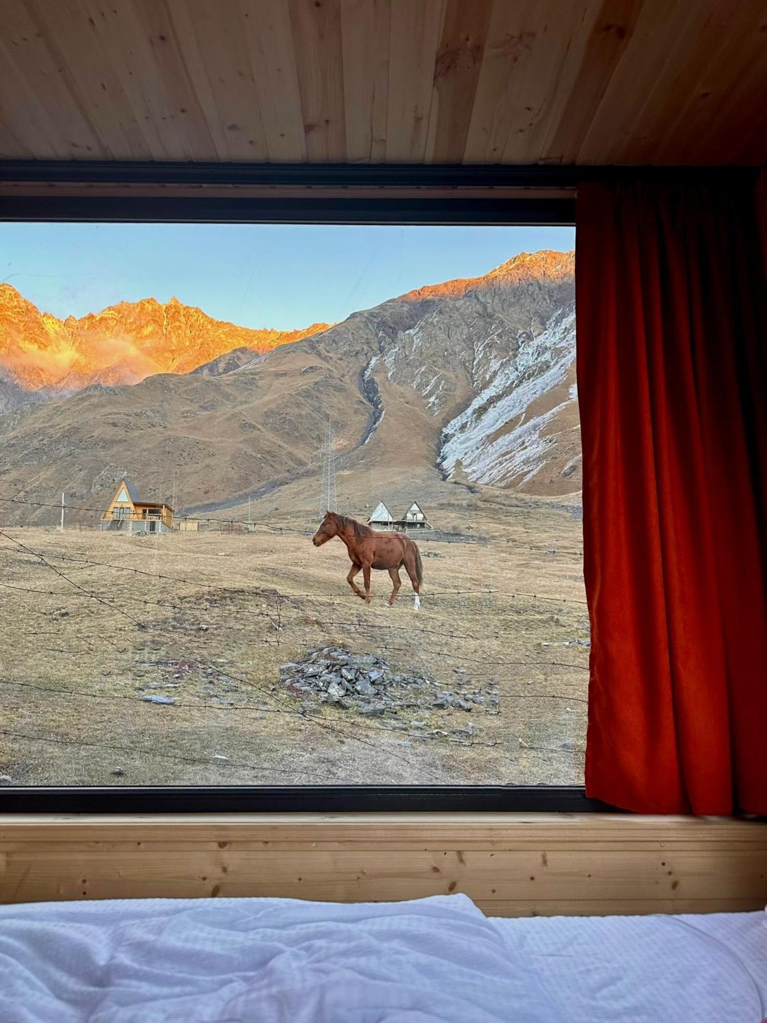 Kazbegi Inn Cottages Eksteriør billede